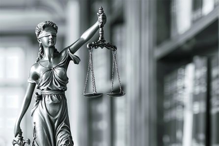 Foto: Statue von Justitia